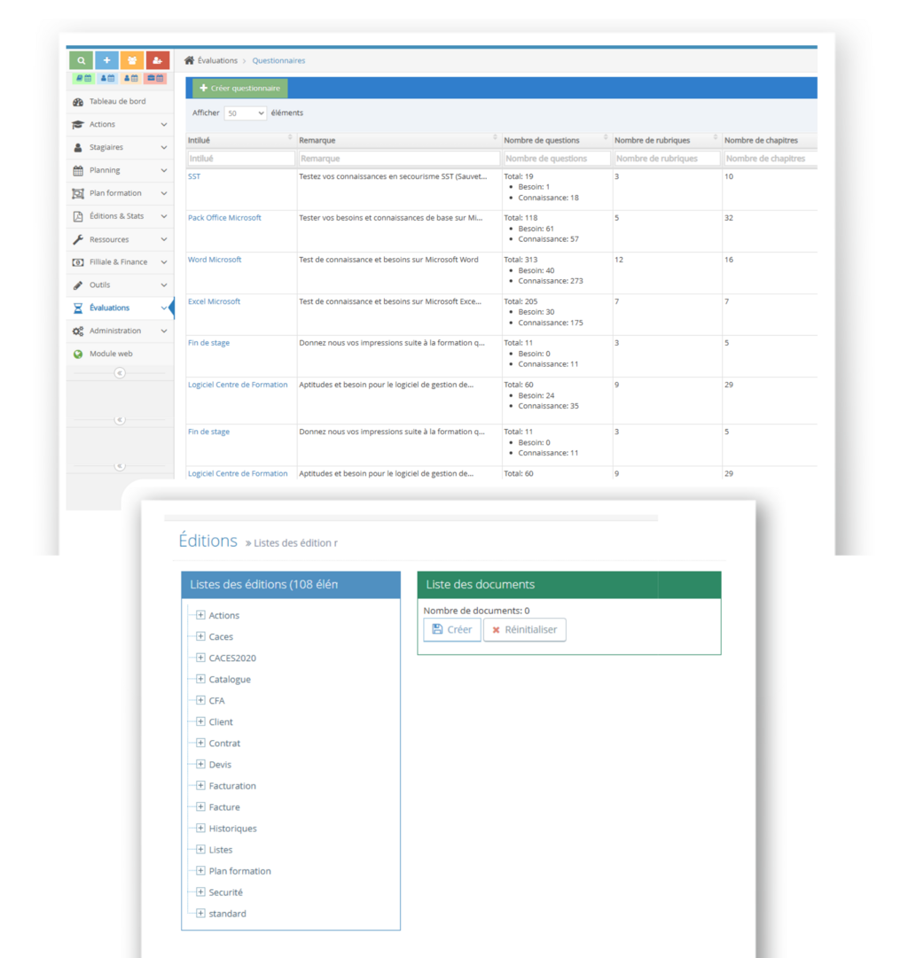 outil de gestion des formations pour organisme et centre spark tms